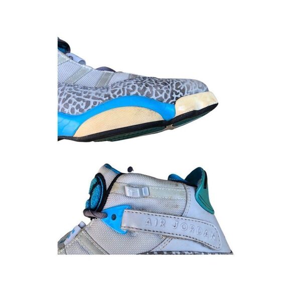 Rare 2013 Air Jordan 6 Rings Powder Blue Elephant Size 9 - Picture 9 of 16